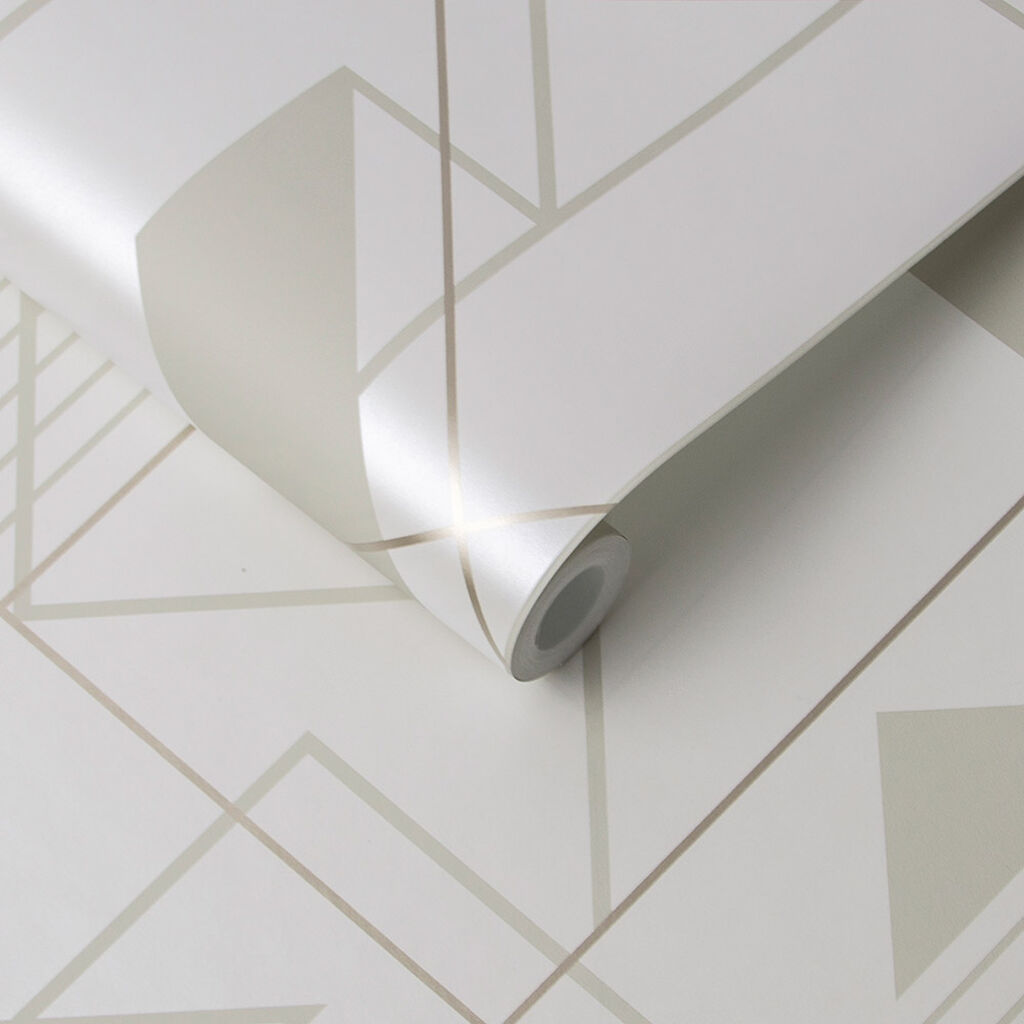 Graphic Parchment Wallpaper