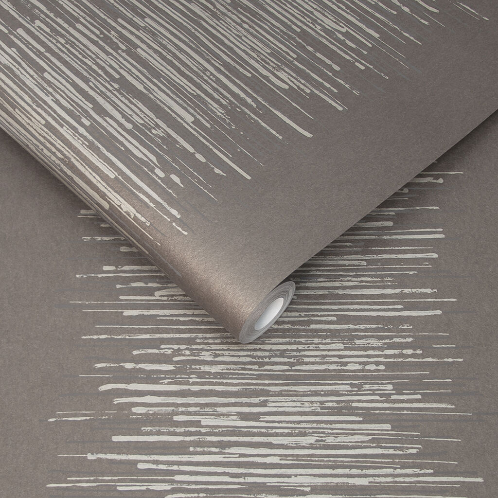 Tornado Stripe Neutral Wallpaper
