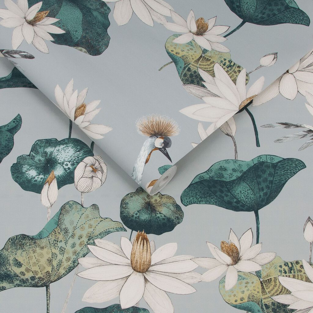 Teien Sea Green Wallpaper