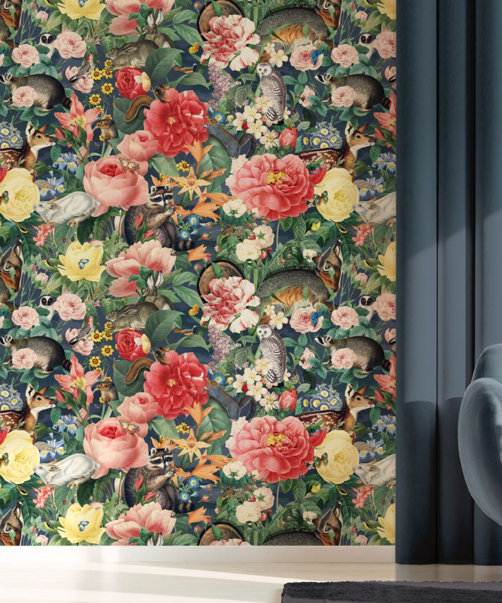 Bush Bouquet Spring Wallpaper (Two Roll Set)