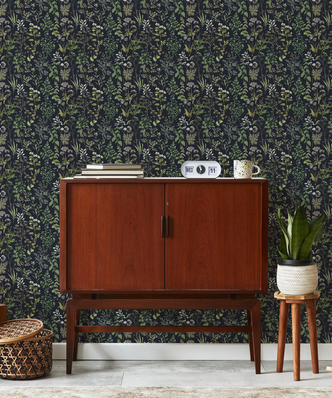 Herbarium Herbs Wallpaper