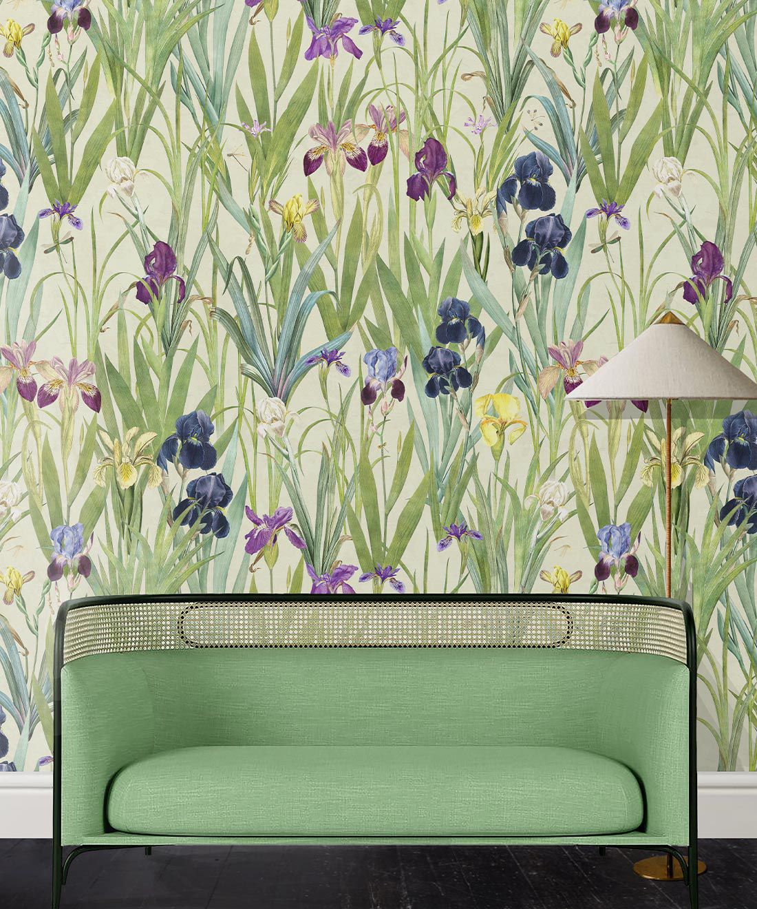 Iris Wallpaper (Two Roll Set)