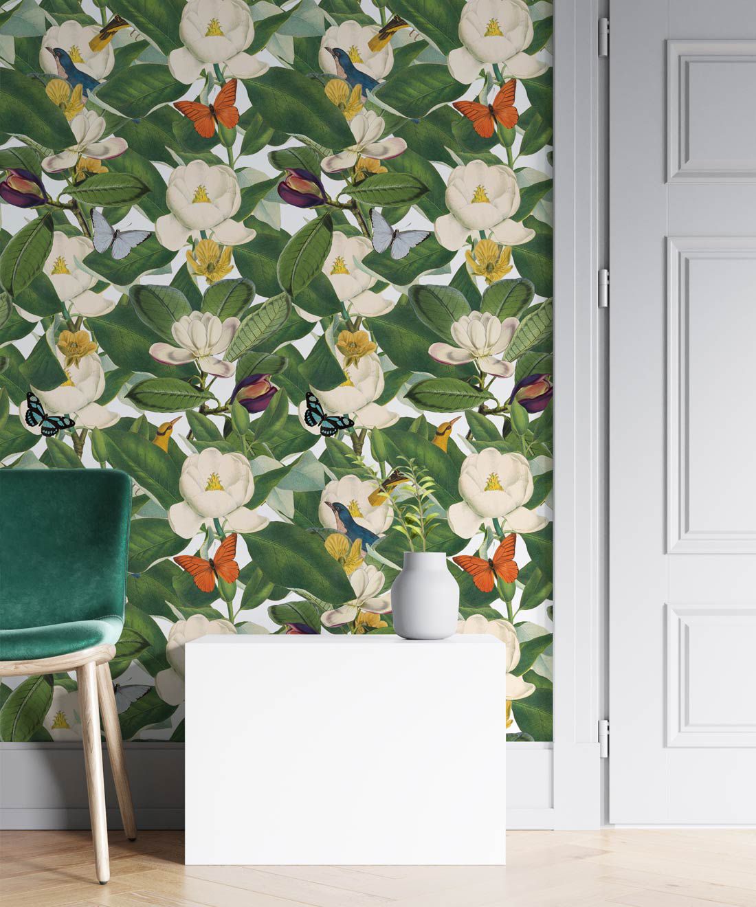 Magnolia Bloom Wallpaper