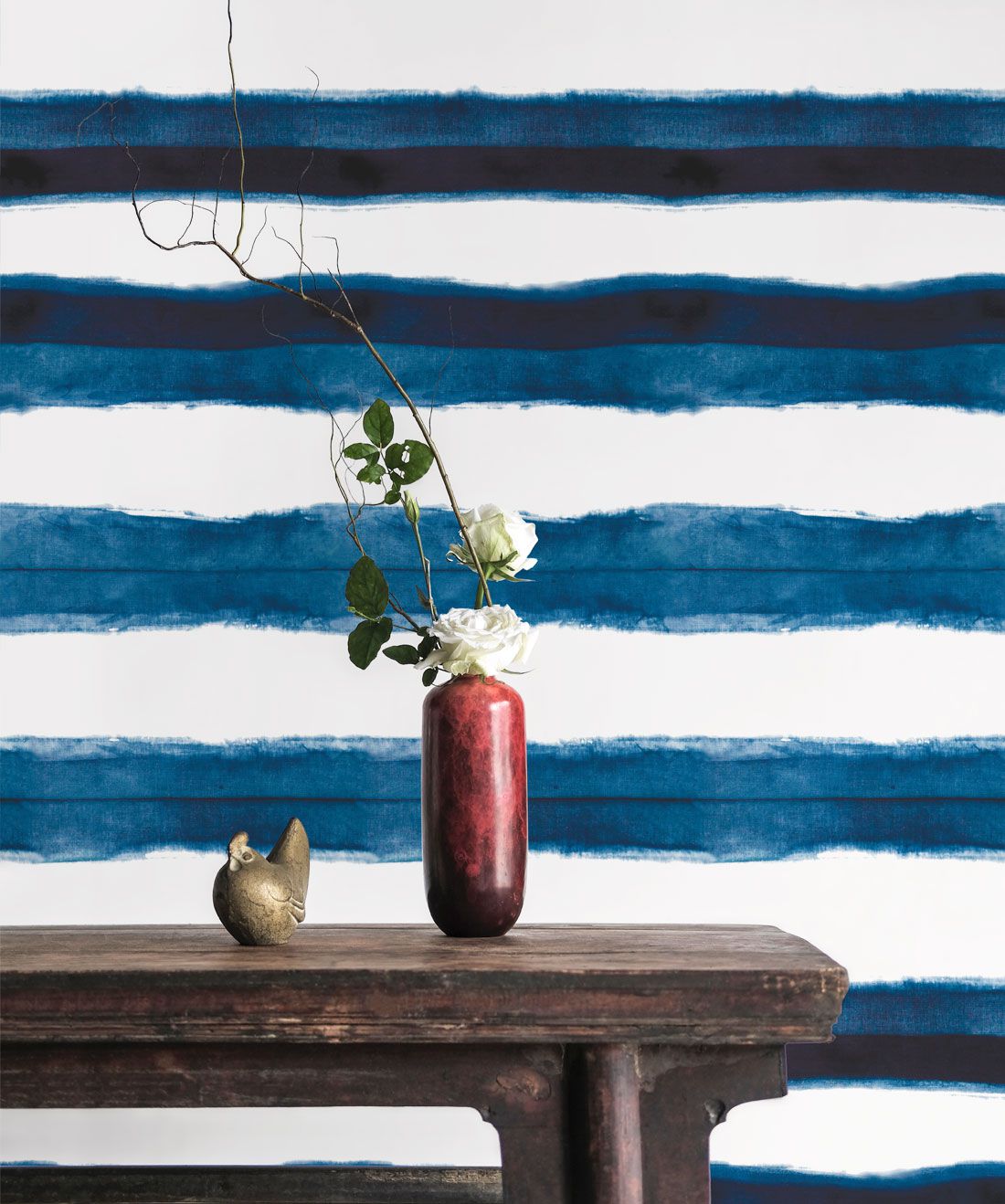 Shibori Stripe Wallpaper